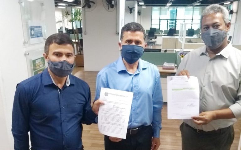 Prefeitos de Pracinha e Martinópolis buscam pavimentação de vicinal