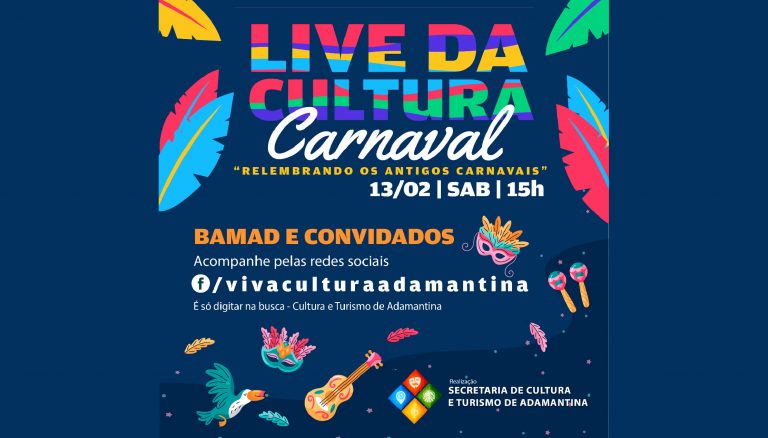 Secretaria de Cultura e Turismo de Adamantina vai relembrar os antigos carnavais