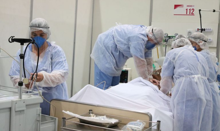 Covid-19: Estado tem menos de 4,5 mil internados pelo segundo dia consecutivo