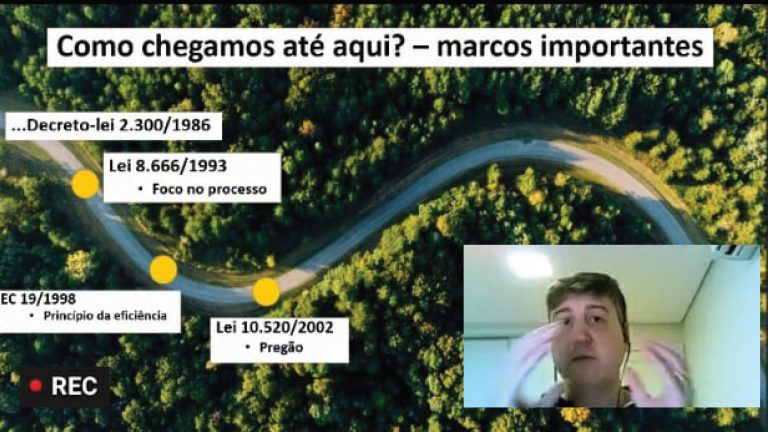 Sucesso marca palestra virtual da Aeaanap sobre a nova Lei de Licitações