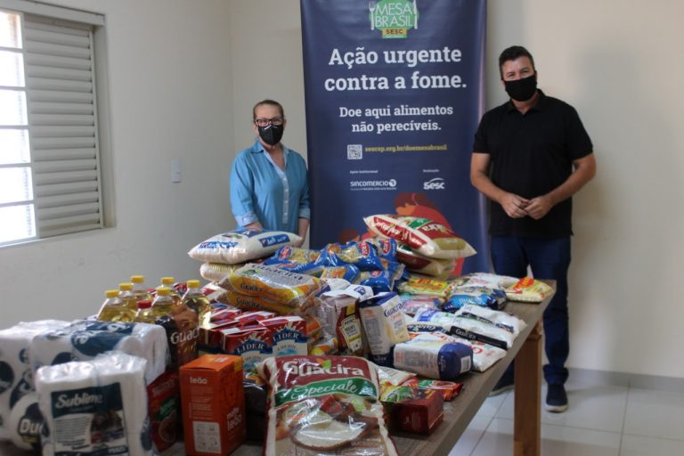 Campanha ‘Mesa Brasil’ realiza primeira entrega de donativos para entidade de Adamantina