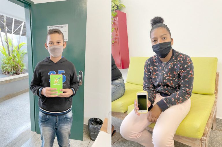 Projeto idealizado pelo Lions de Adamantina beneficia alunos com doação de celulares