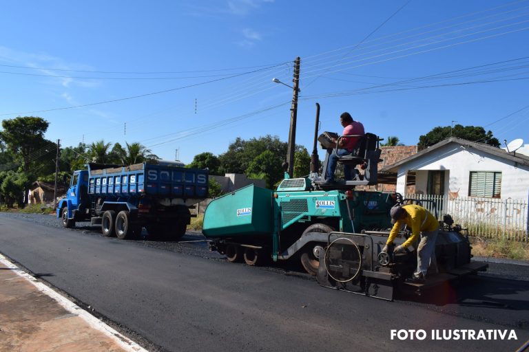 Parapuã investe R$ 1,2 milhão em recapeamento