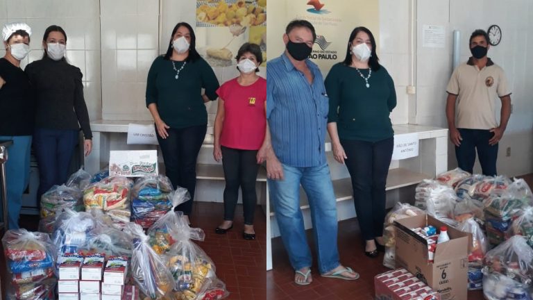 Lar Cristão e Pão de Santo Antônio recebem alimentos da campanha ‘Vacina contra fome’