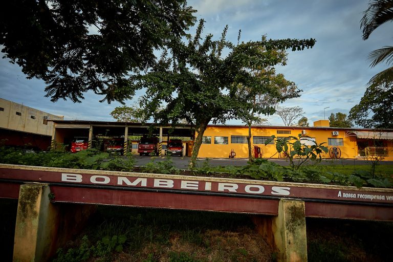 Obra no Posto do Corpo de Bombeiros chega a 70% de execução