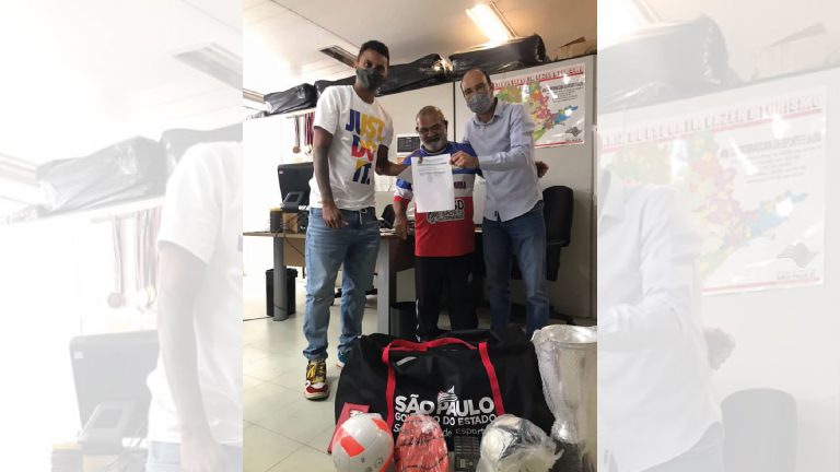 Salmourão conquista kit esportivo do Estado