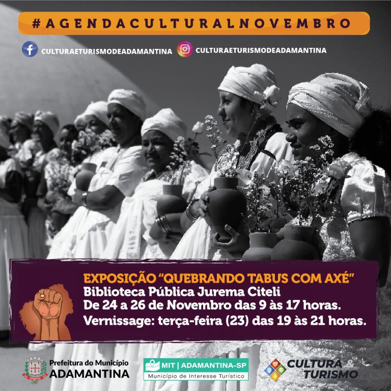 Exposição sobre religiões de matriz africana fecha programação da Semana da Consciência Negra