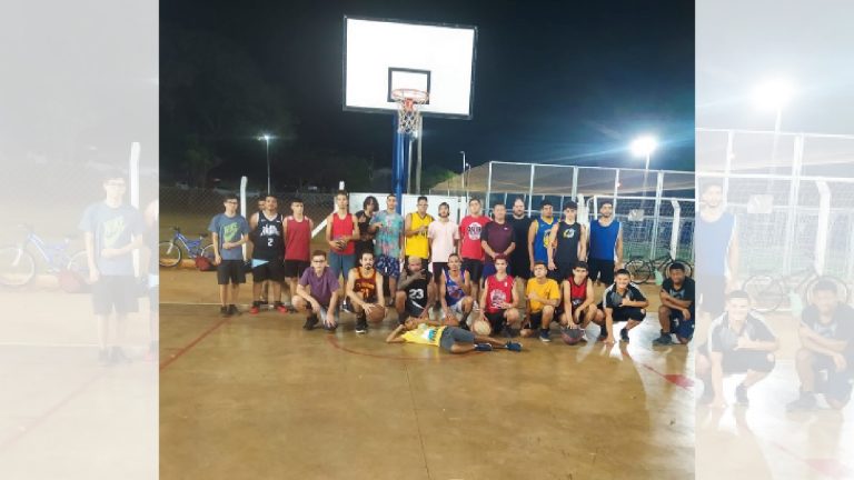 Torneio de basquete 3×3 movimenta Parque dos Pioneiros nesta segunda