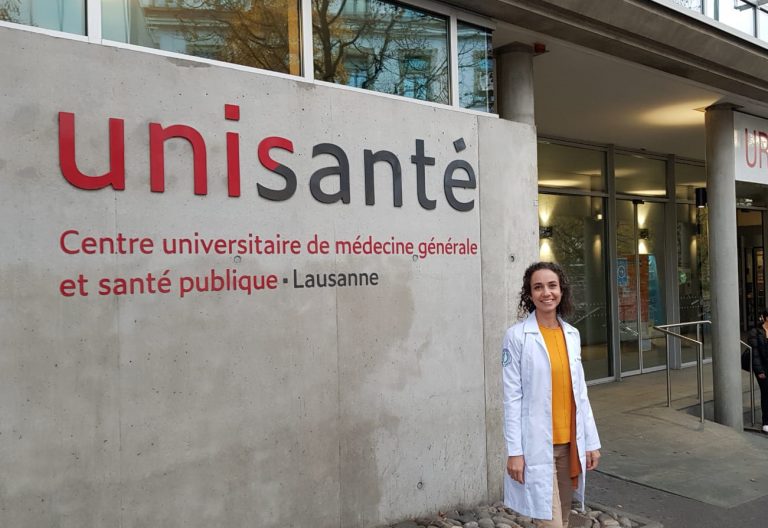 Acadêmica do curso de Medicina da UniFAI participa de estágio na Suíça