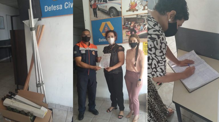 Lucélia recebe kit estiagem para Defesa Civil Municipal