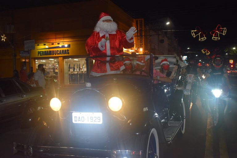 De hoje até quinta, Papai Noel estará no Paço Municipal de Adamantina