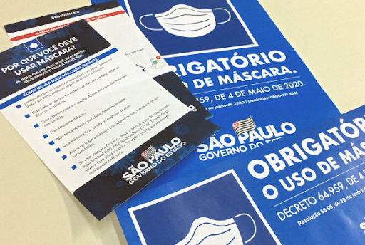 Estado prorroga obrigatoriedade do uso de máscaras até 31 de janeiro de 2022