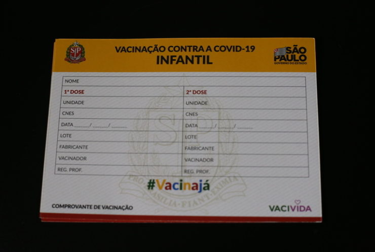 Resolução de volta às aulas da rede estadual prevê apresentação do comprovante de vacinação contra covid-19 para estudantes