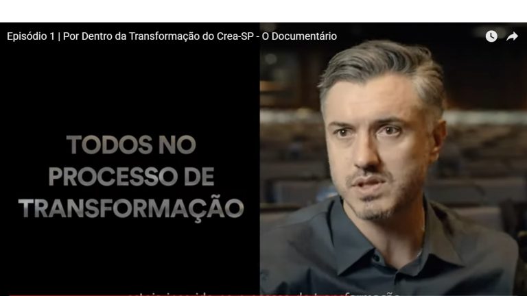 Documentário do Crea-SP destaca inovação no serviço público