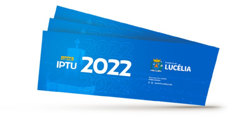 Carnês de IPTU e ISS são entregues aos contribuintes de Lucélia