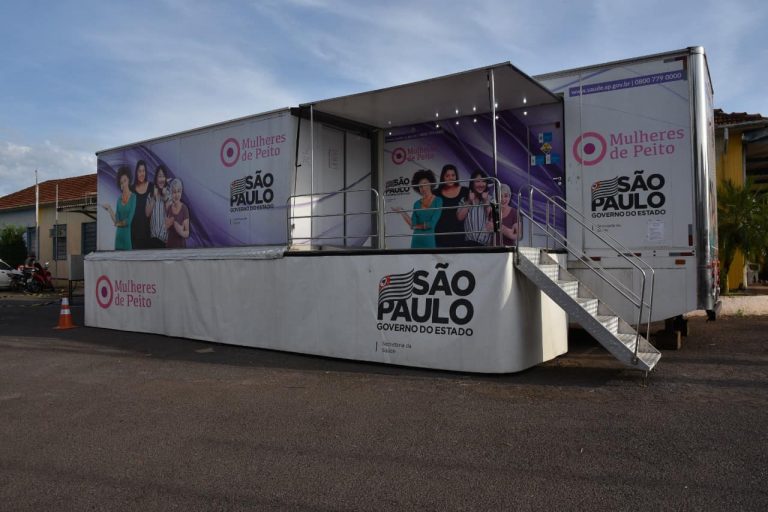 Osvaldo Cruz recebe carreta para mamografias até o dia 15