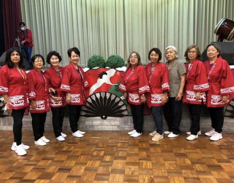 Senhoras da ACREA de Adamantina participam do Festival Bon Odori da Liga Paulista