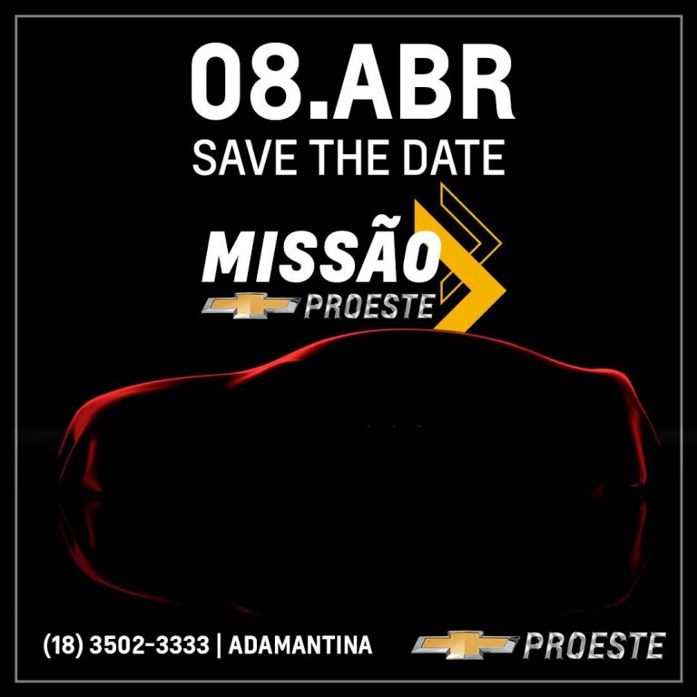 Proeste Chevrolet terá maior ação de vendas da história de Adamantina