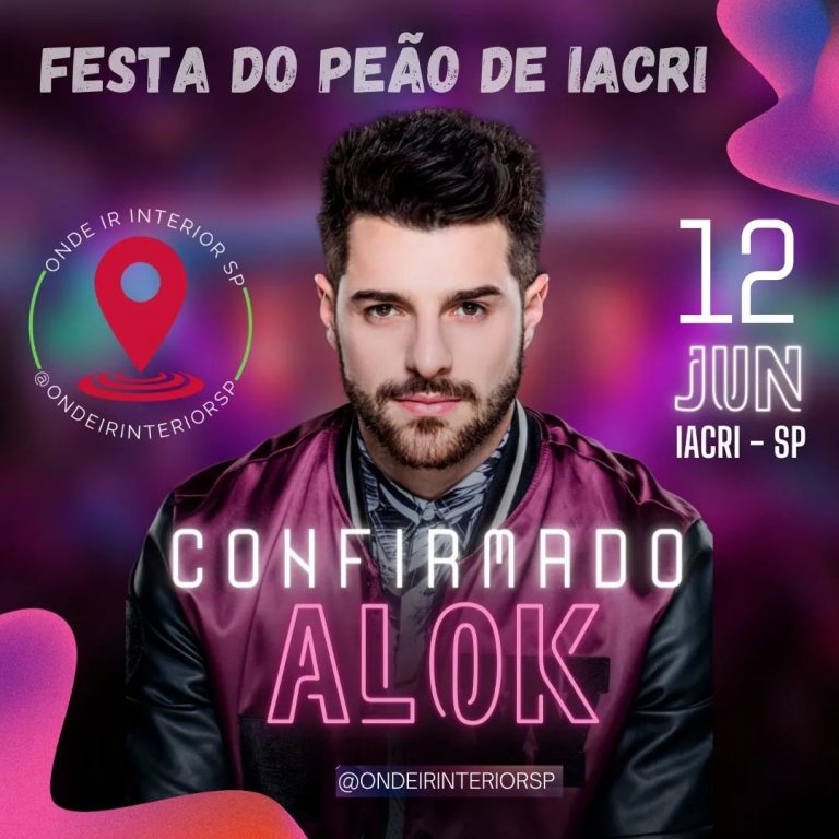 Rodeio de Iacri acontece em junho com grandes shows
