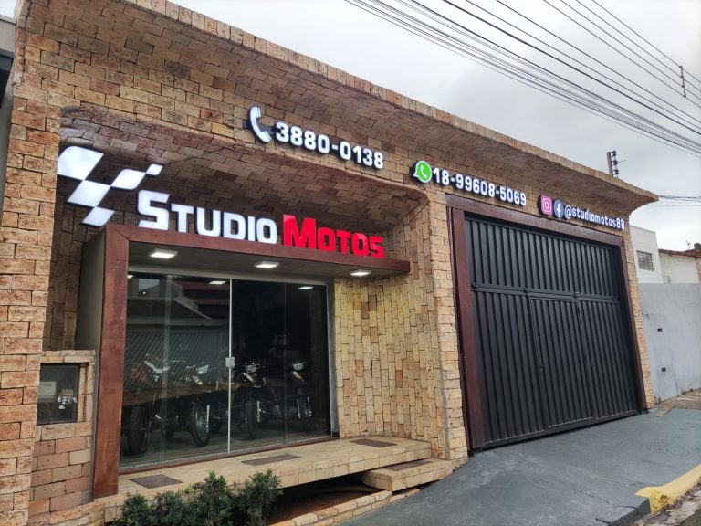 Studio Motos é sucesso em Adamantina