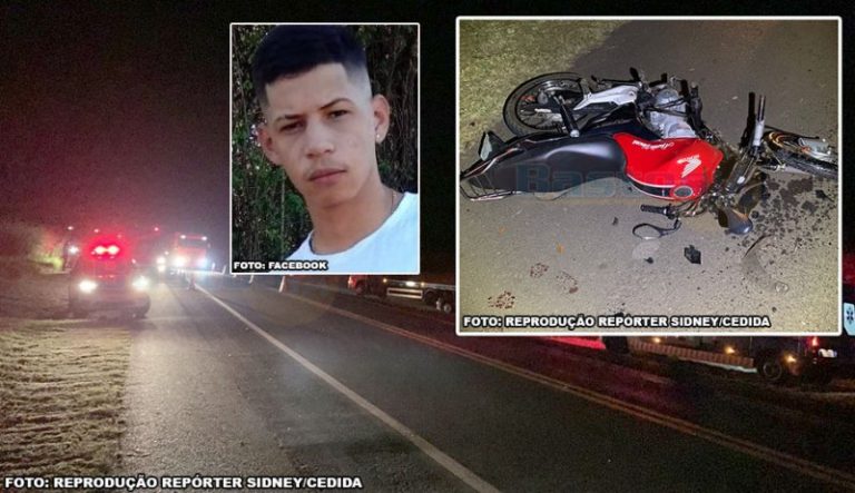 Jovem de 20 anos morre em acidente na região
