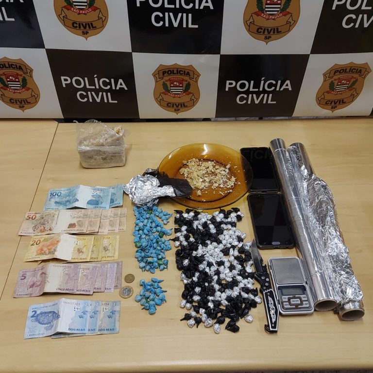 Polícia Civil de Adamantina e Lucélia prende casal por tráfico