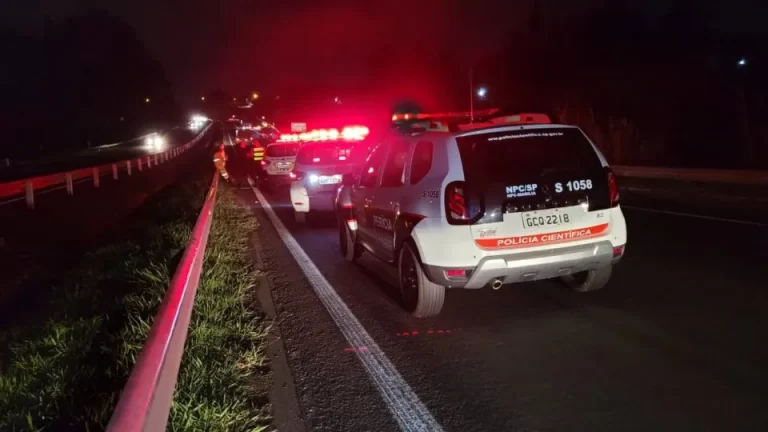 Atropelamento mata uma pessoa na rodovia SP-294