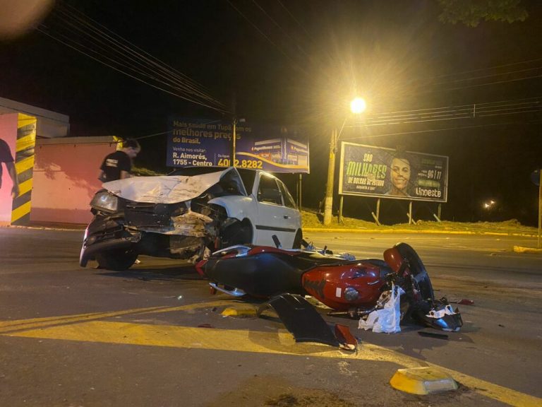 Acidente na região deixa vítima com graves ferimentos