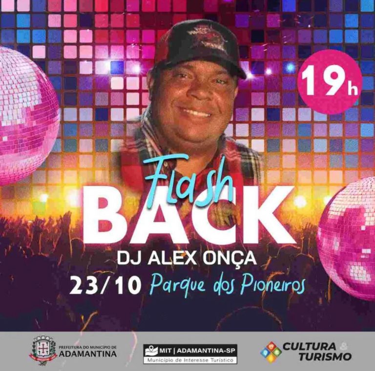 Parque dos Pioneiros terá Flash Back neste domingo