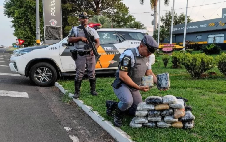 Passageira de ônibus é presa com pacotes de skunk na região