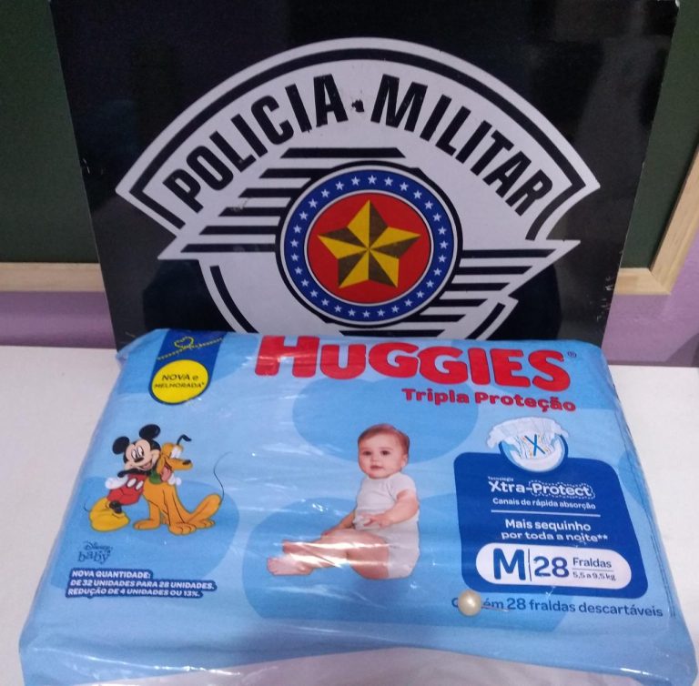 Homem vai preso após furtar fralda e joias na região