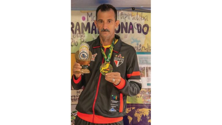 Adamantinense conquista troféu raro na Ultramaratona