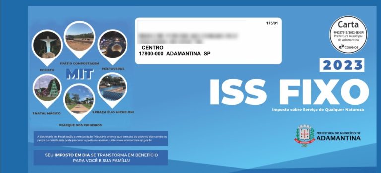 Primeira parcela do ISS e Fun/Fis-Alvará vence nesta segunda