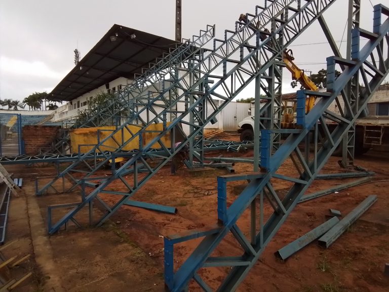 Estádio de Osvaldo Cruz recebe melhorias para ampliar segurança