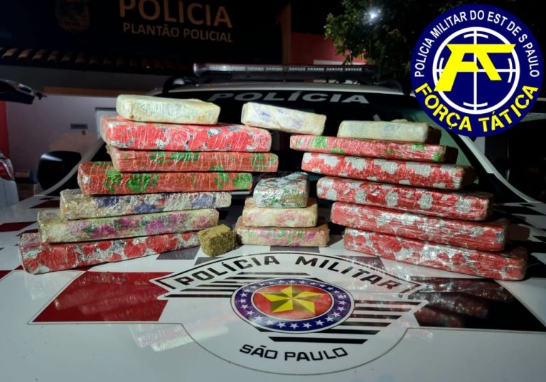Homem de 20 anos é preso em flagrante por tráfico de drogas em Flórida