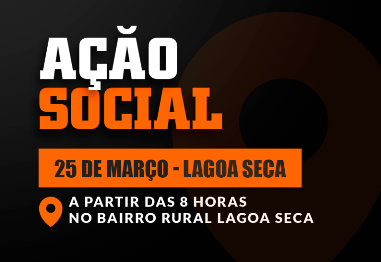 Centro Universitário promove ação social na Lagoa Seca neste sábado