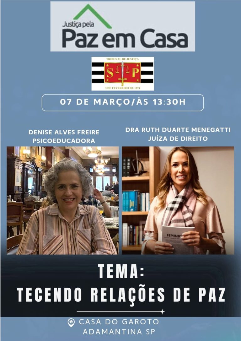 Judiciário conscientiza sobre violência contra a mulher em Adamantina, Osvaldo Cruz e Pacaembu
