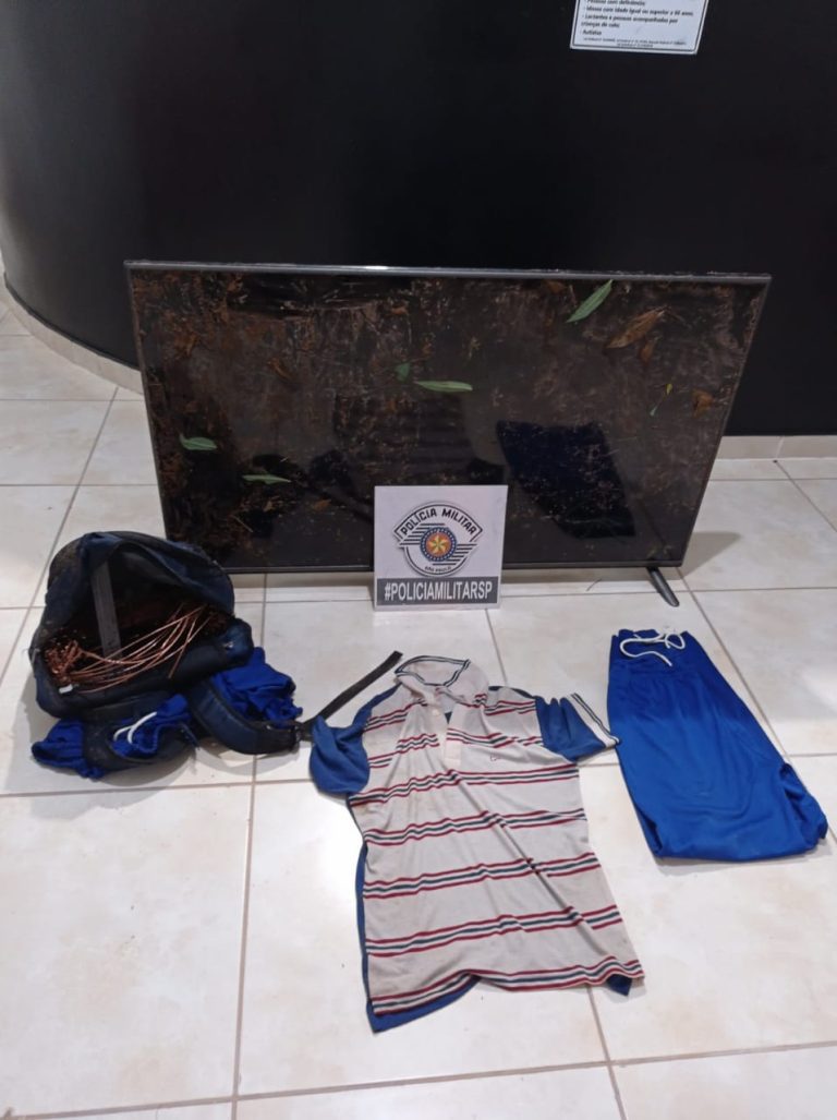 Homem é preso em flagrante por furto neste domingo em Adamantina