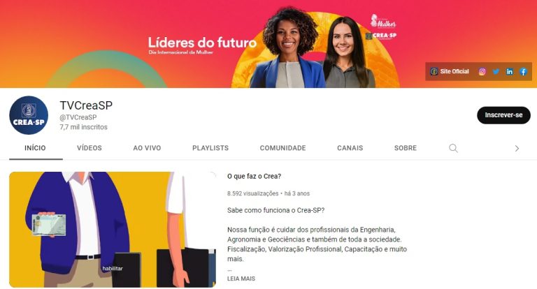 Crea-SP oferece workshops gratuitos