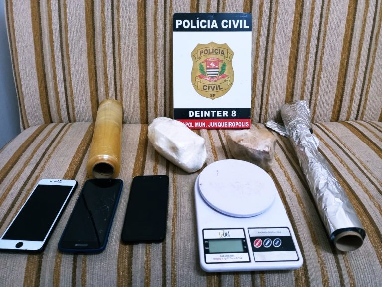 Ação da Polícia Civil resulta na prisão de casal suspeito de traficar drogas