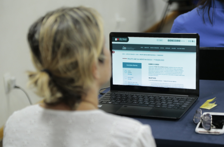 Curso de saúde mental para professores da rede estadual abre mais 500 vagas
