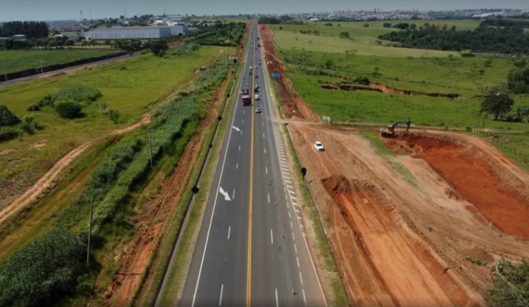 Obras de duplicação da SP-294 alteram acesso a distrito de Marília