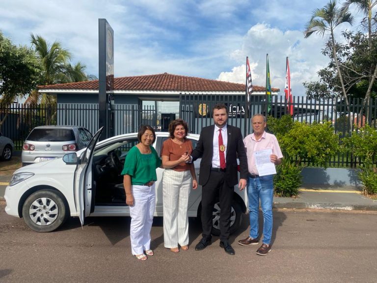 PC de Pirapozinho destina veículo apreendido de tráfico ao Fundo Social de Adamantina