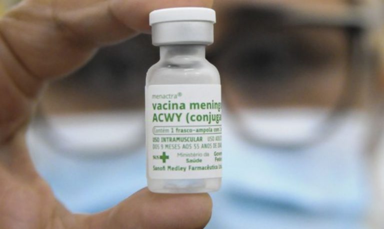 Estado de SP prorroga vacinação contra meningite para crianças de até 10 anos