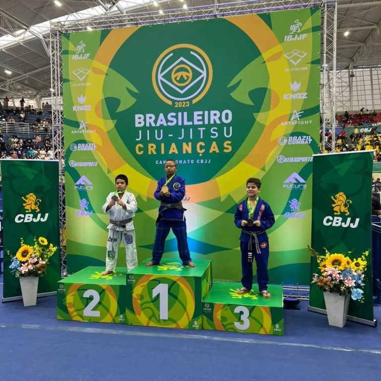 Neto de adamantinenses conquista 3º lugar no Campeonato Brasileiro de Jiu-Jitsu – Crianças