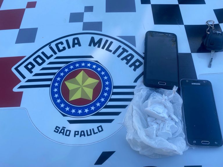 Polícia Militar prende homem por tráfico de drogas em Adamantina