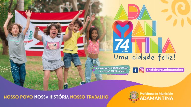 Confira as atividades da programação de aniversário de Adamantina nesta semana
