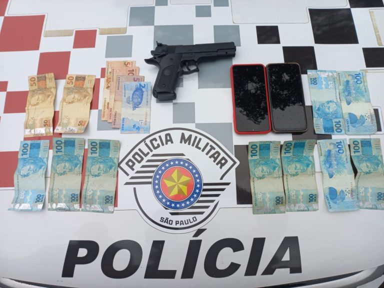 Em posse de simulacro, adolescente rouba cerca de R$ 1 mil de estabelecimento comercial de Adamantina
