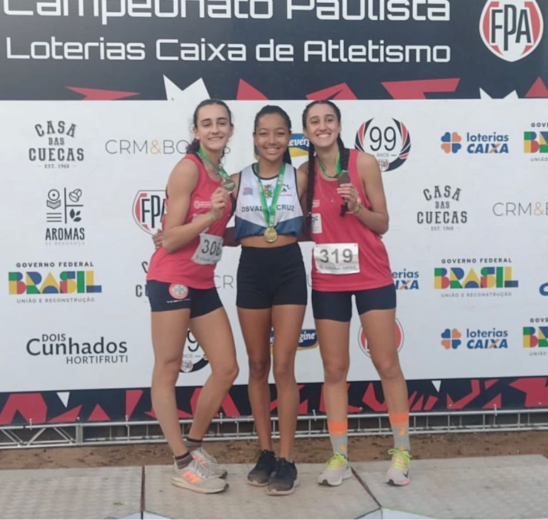 De Osvaldo Cruz, Laura Fernanda brilha com dois títulos no Campeonato Paulista de Atletismo Sub 18