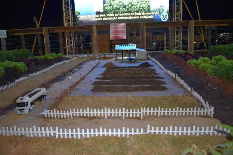 Maquete da ExpoVerde 2023 ilustrará boas práticas agrícolas e ambientais